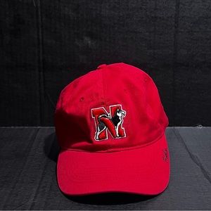 Northeastern Huskies Hat Cap Mens Strapback Red NCAA Hockey Baseball Adjustable